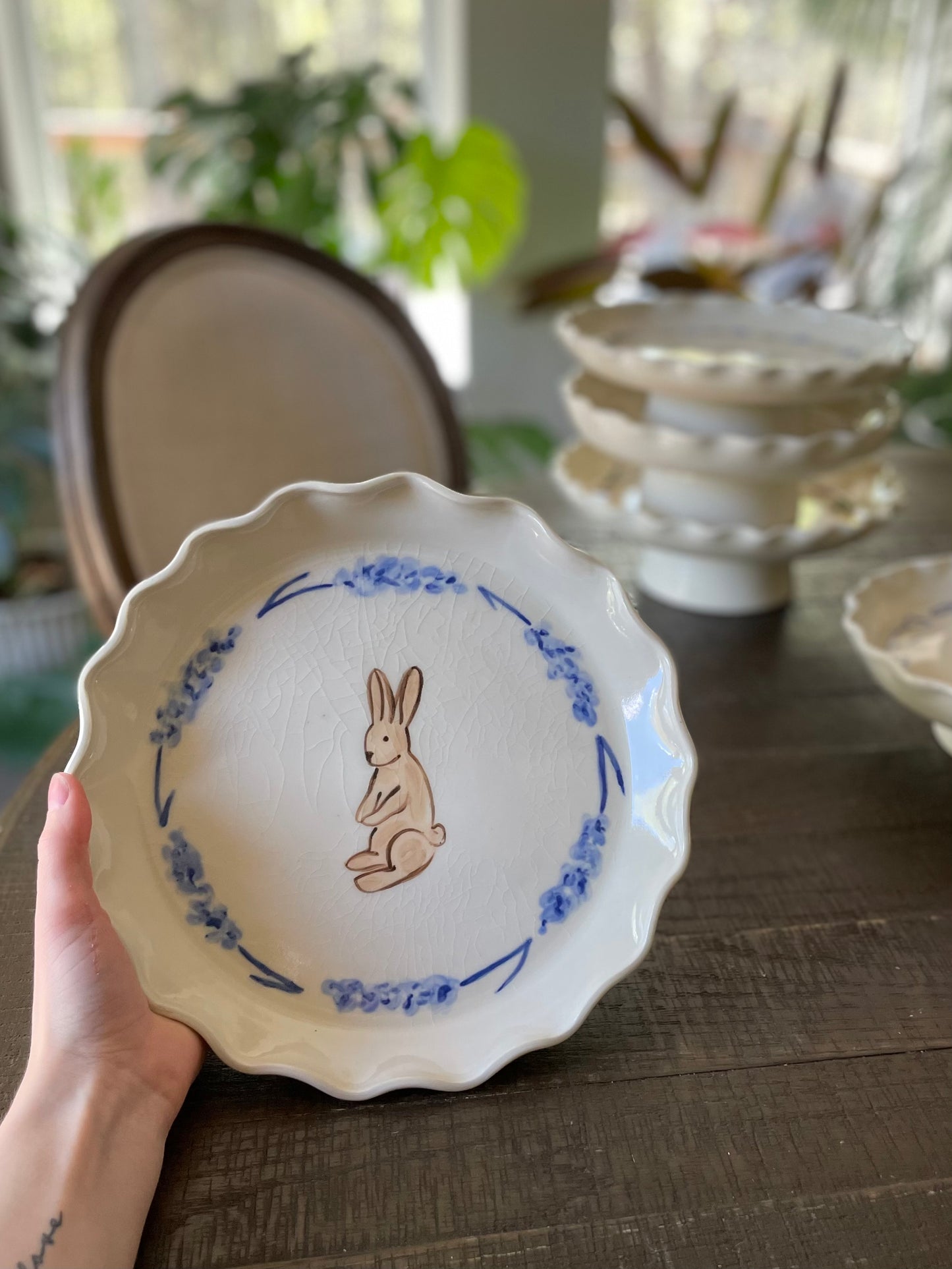 Polite Little Guy Dessert Plate