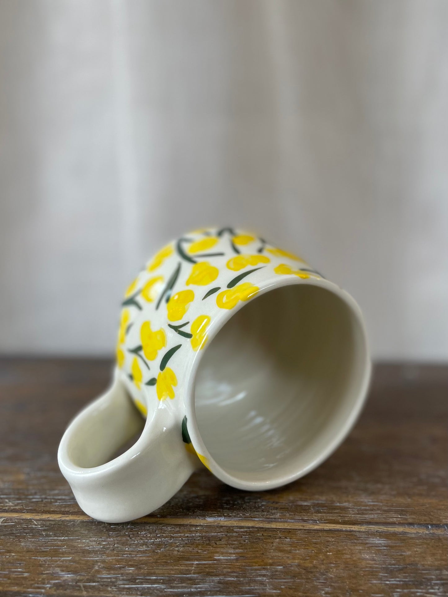 Yellow Flower Mug 1
