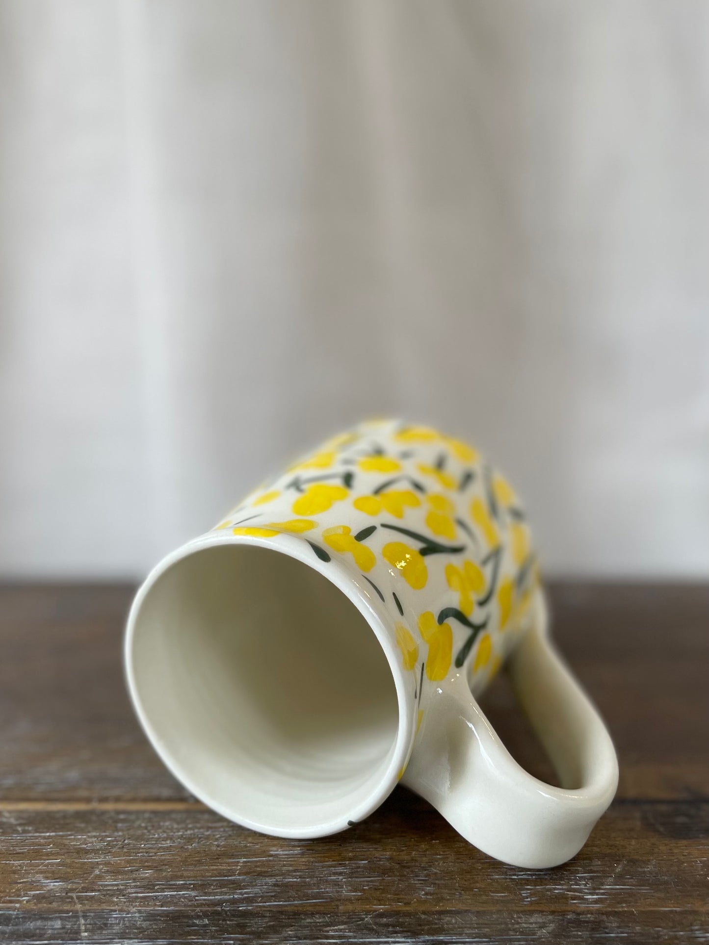 Yellow Flower Mug 2