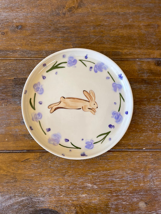 Jumping Bunny Plate