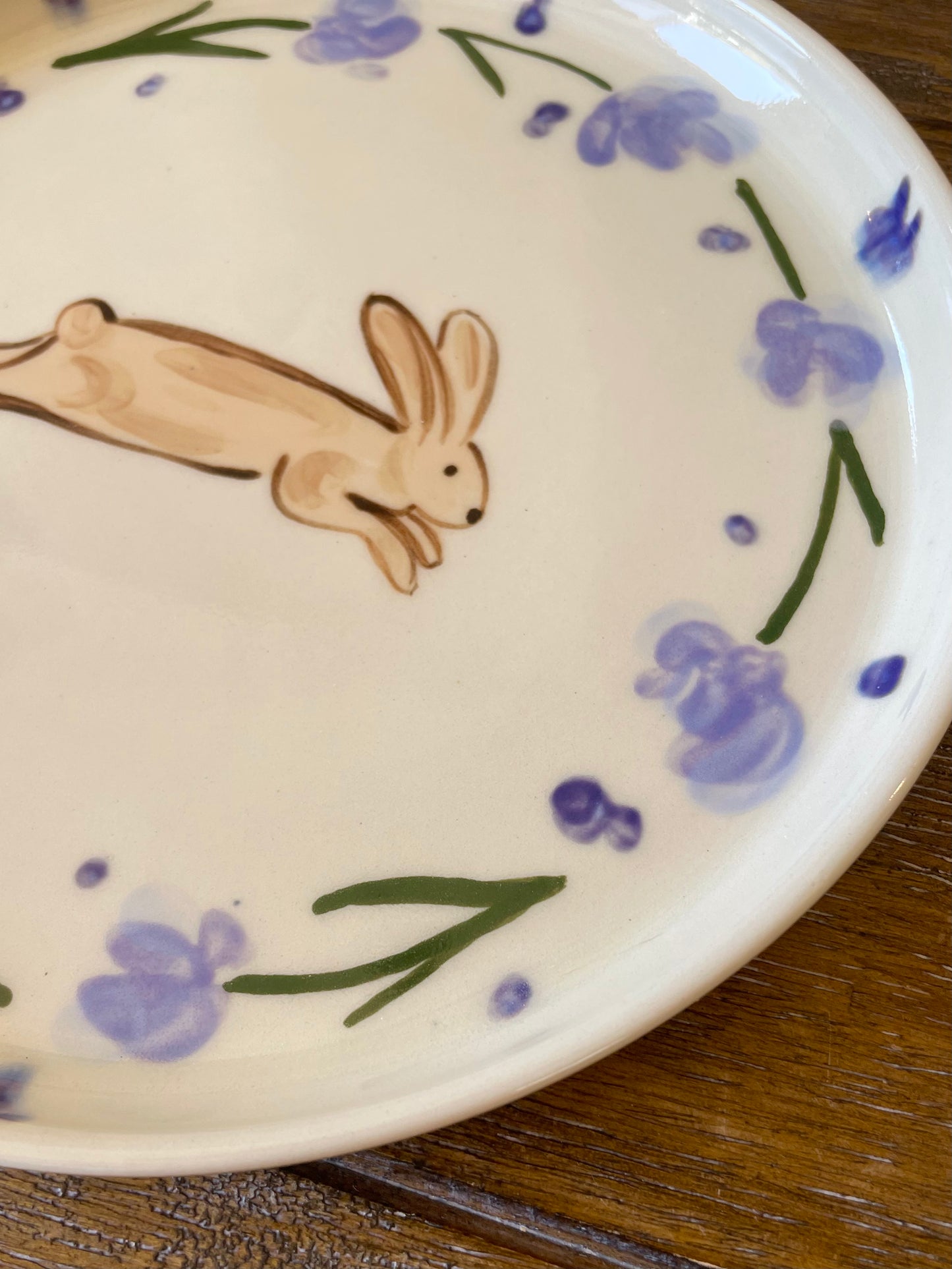 Jumping Bunny Plate