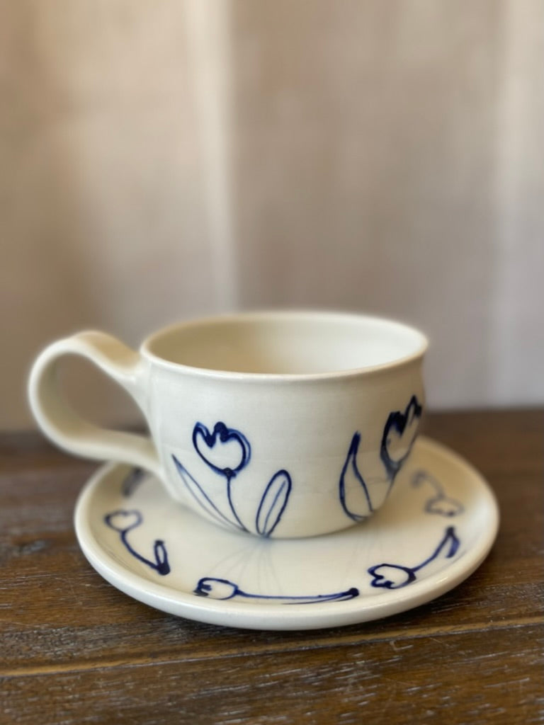 Doodle Bunny Latte Set
