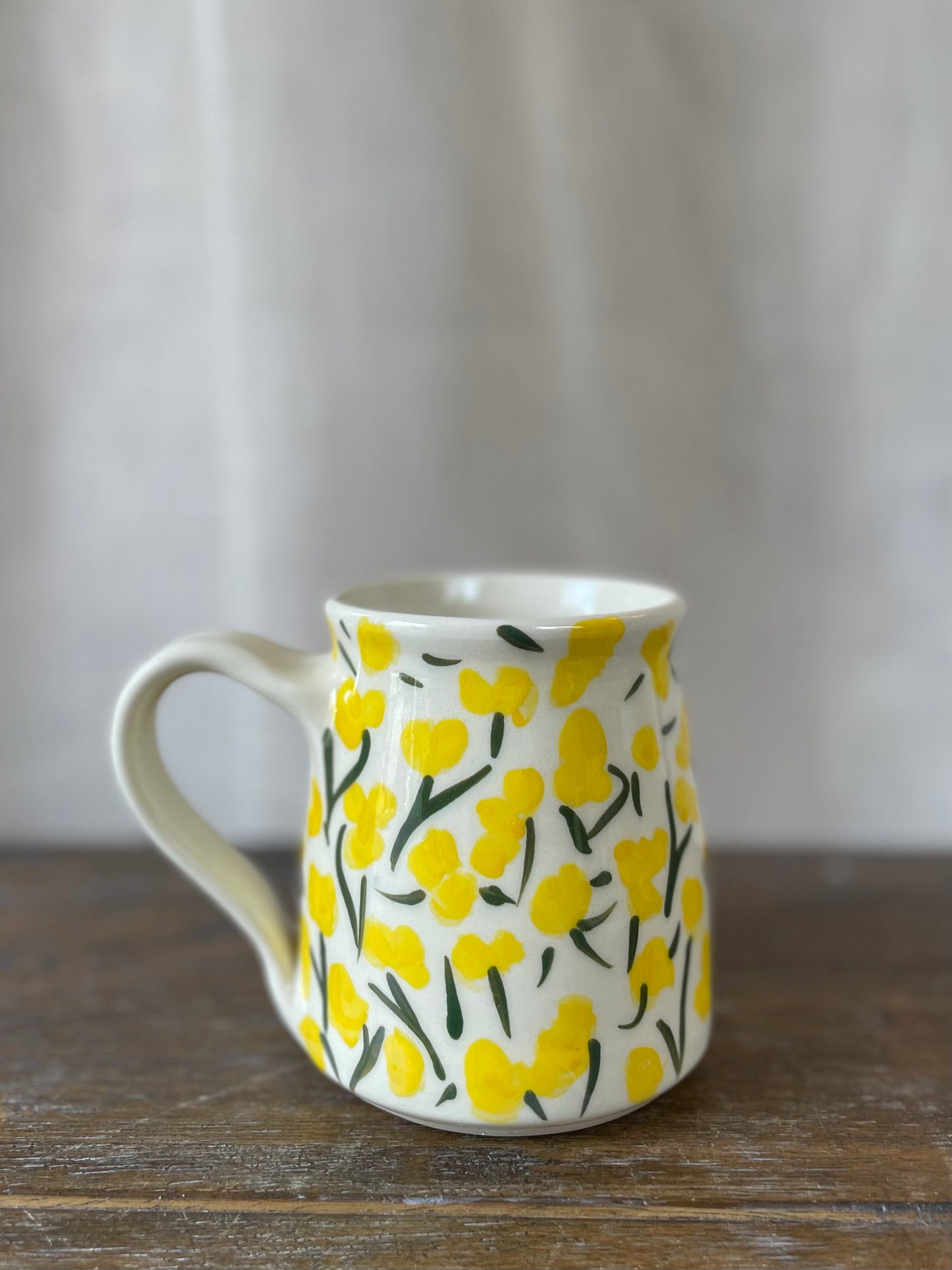 Yellow Flower Mug 2