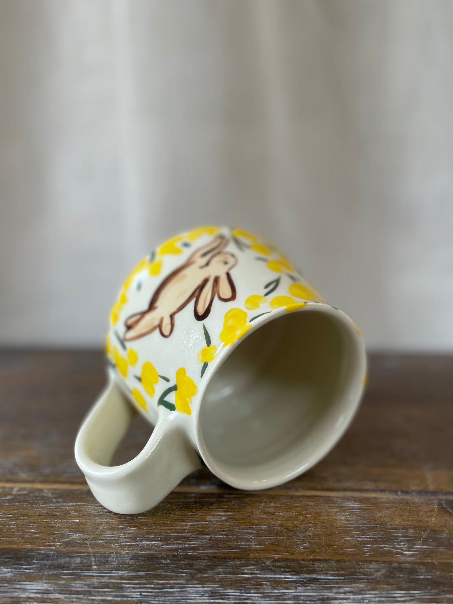 Jumping Bunny Mug
