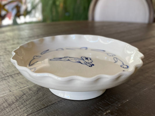 Doodle Bunny Dessert Plate