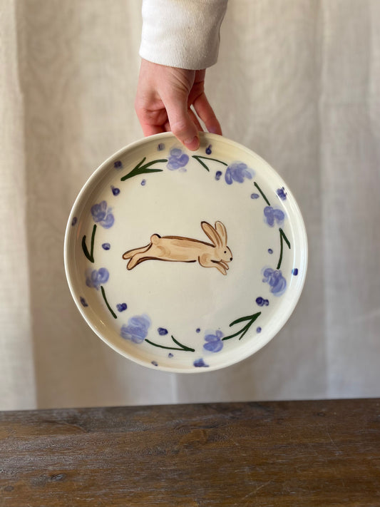 Jumping Bunny Plate