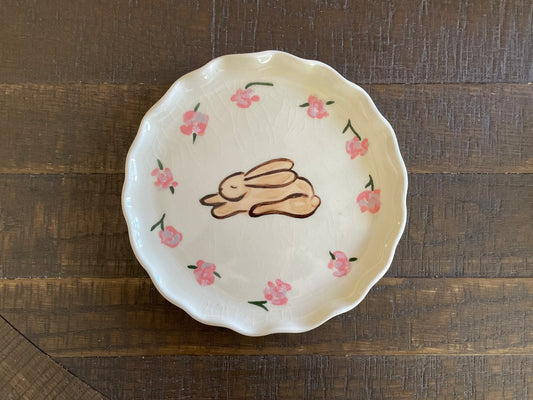 Sleepy Bunny Plate