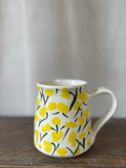 Yellow Flower Mug 2