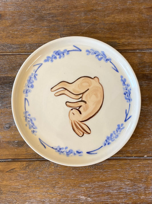Sleeping Bunny Plate