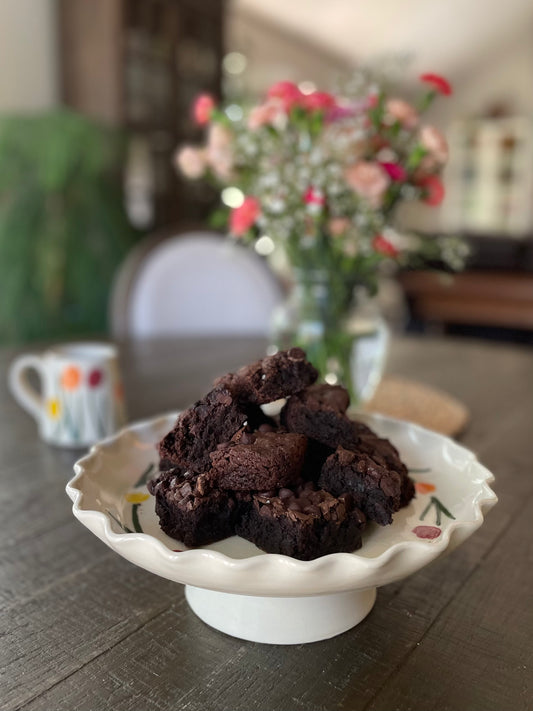 Tulip Bunny Dessert Plate