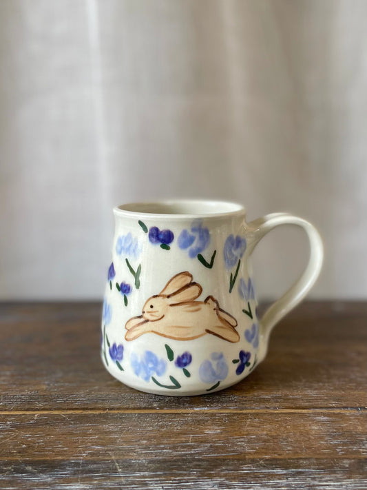 Jumping Bunny Mug