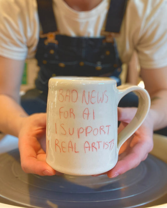 BAD NEWS FOR AI: I SUPPORT REAL ARTISTS 3