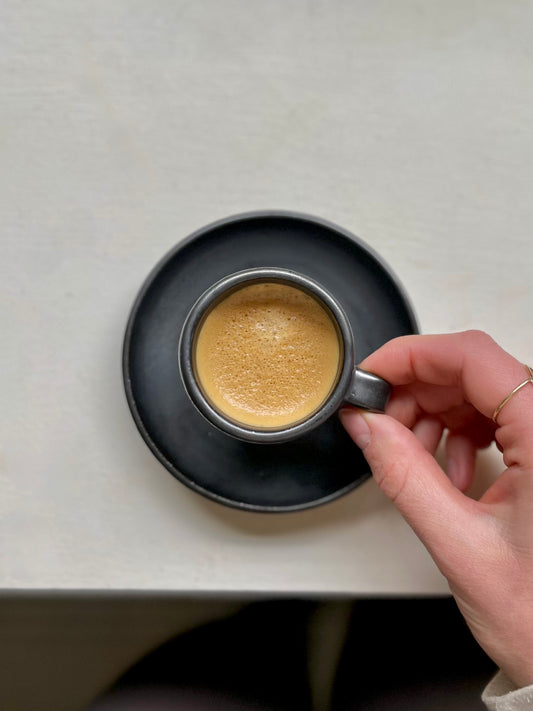 Espresso Cup and Saucer