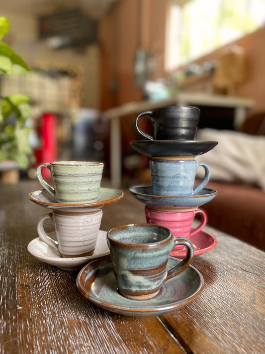 Espresso Cup and Saucer