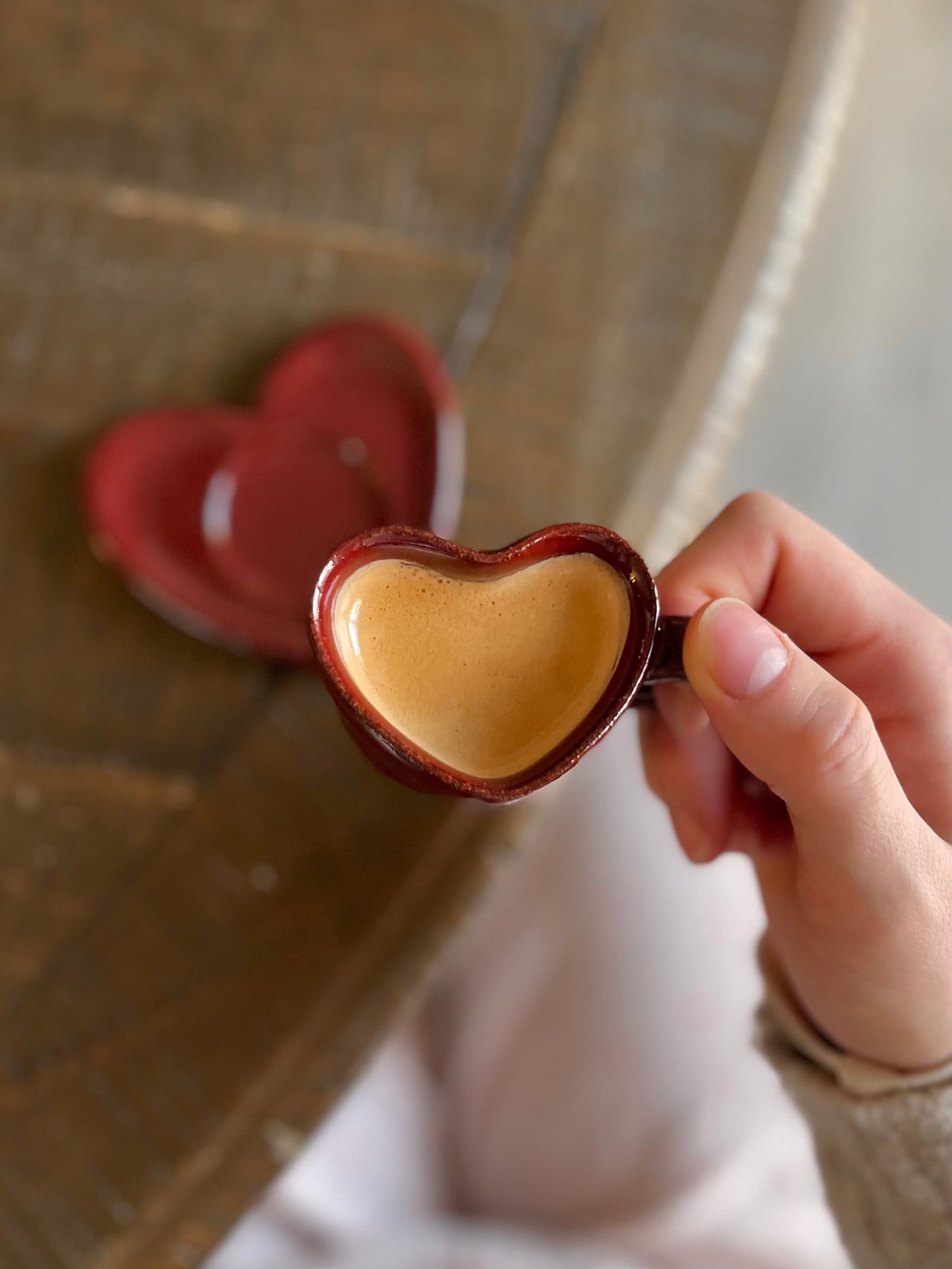 Heart Espresso Set