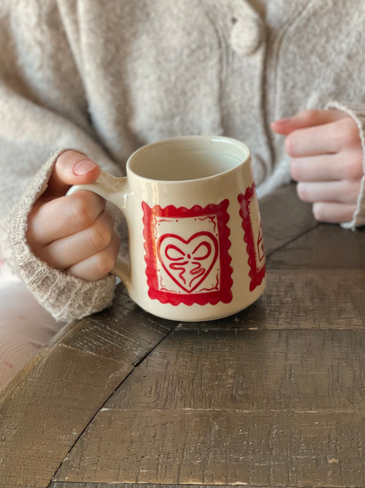Love Stamps Mug