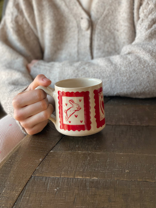 Love Stamps Mug
