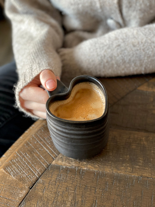 Black Heart Mug
