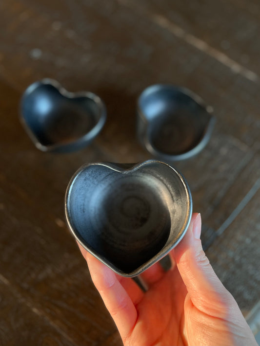 Mini Black Heart Bowl
