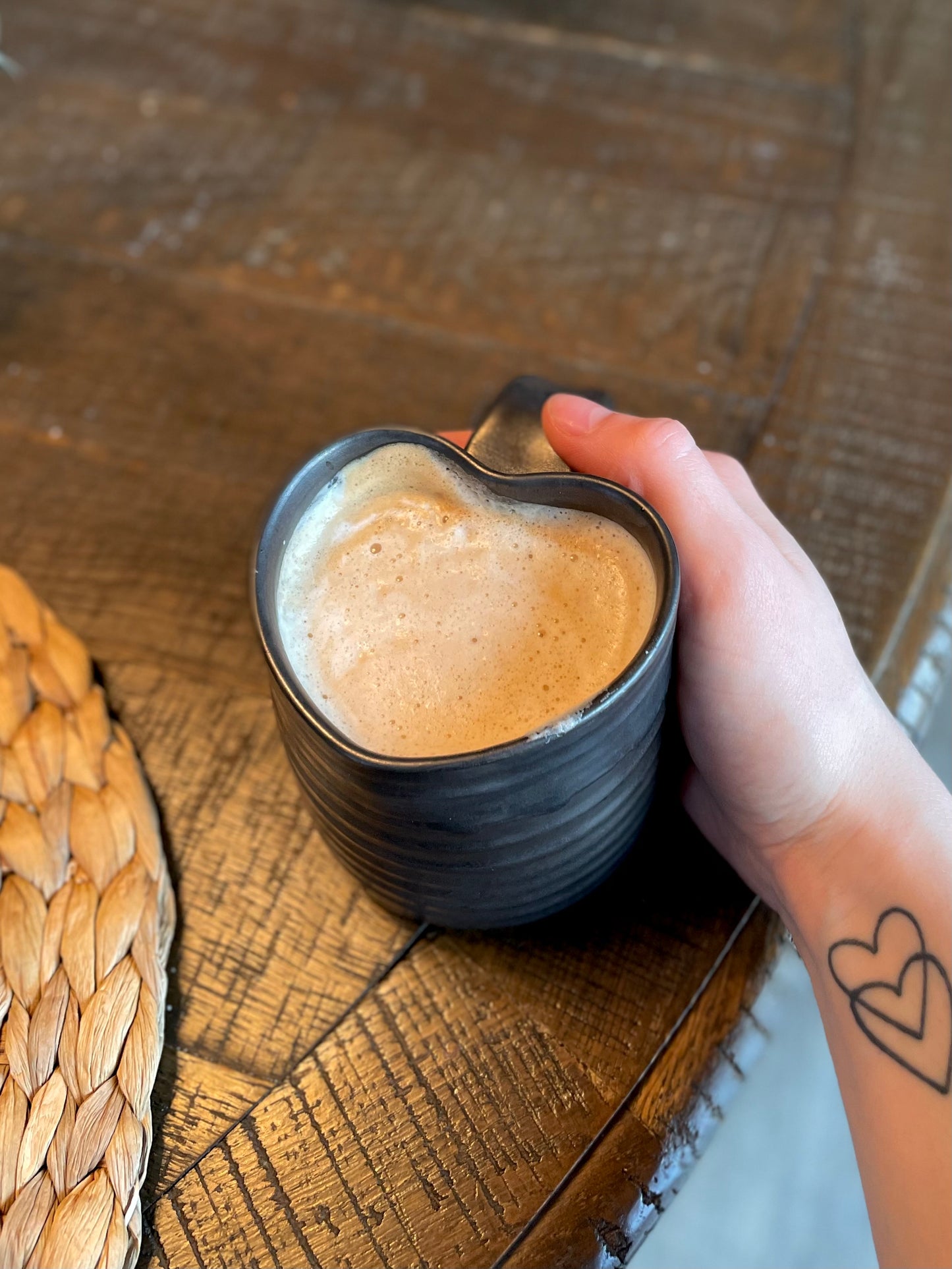 Black Heart Mug