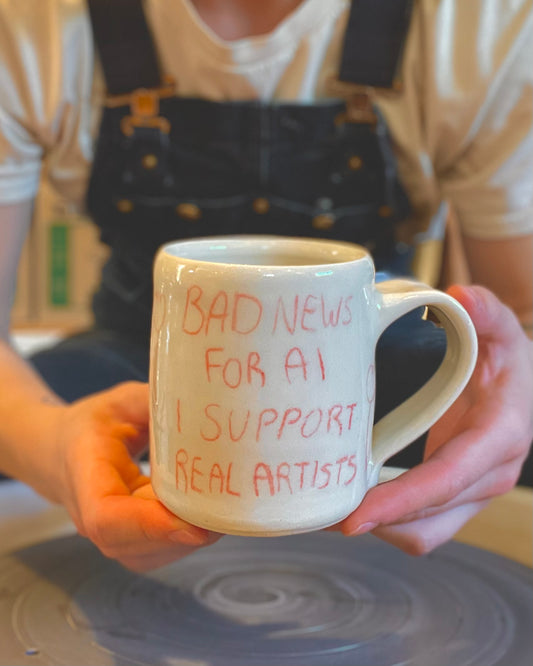 BAD NEWS FOR AI: I SUPPORT REAL ARTISTS 2