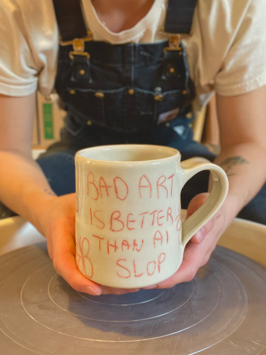BAD ART IS BETTER THAN AI SLOP 2