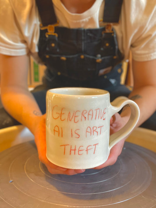 GENERATIVE AI IS ART THEFT